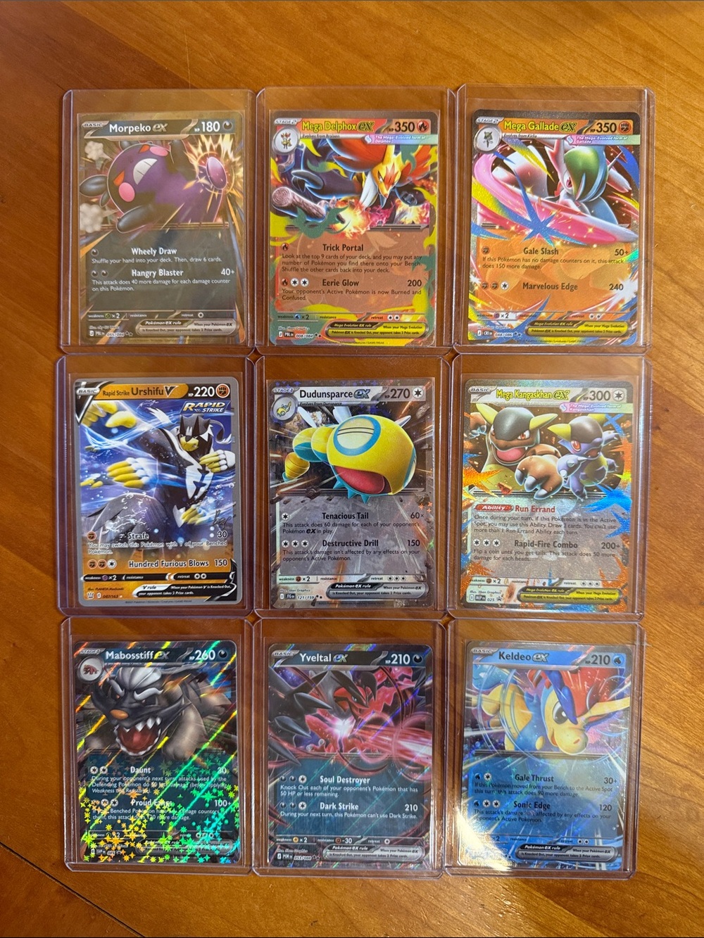 Pokemon Holo Card Lot - Multi-Color (Blue, Yellow, Red, Black)